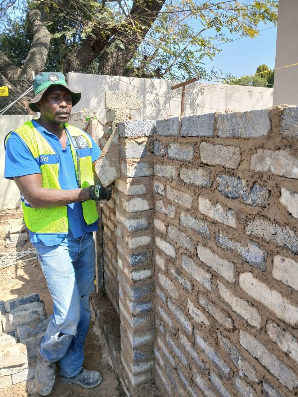 Brick laying service